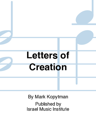 Letters of Creation
