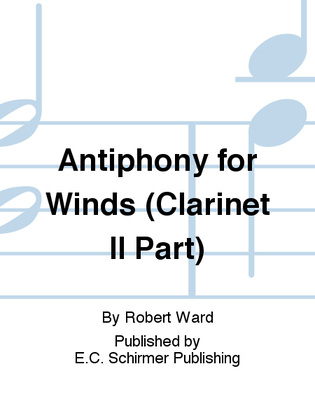 Antiphony for Winds (Clarinet II Part)