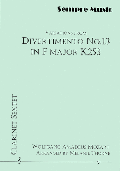 Variations From Divertimento No. 13