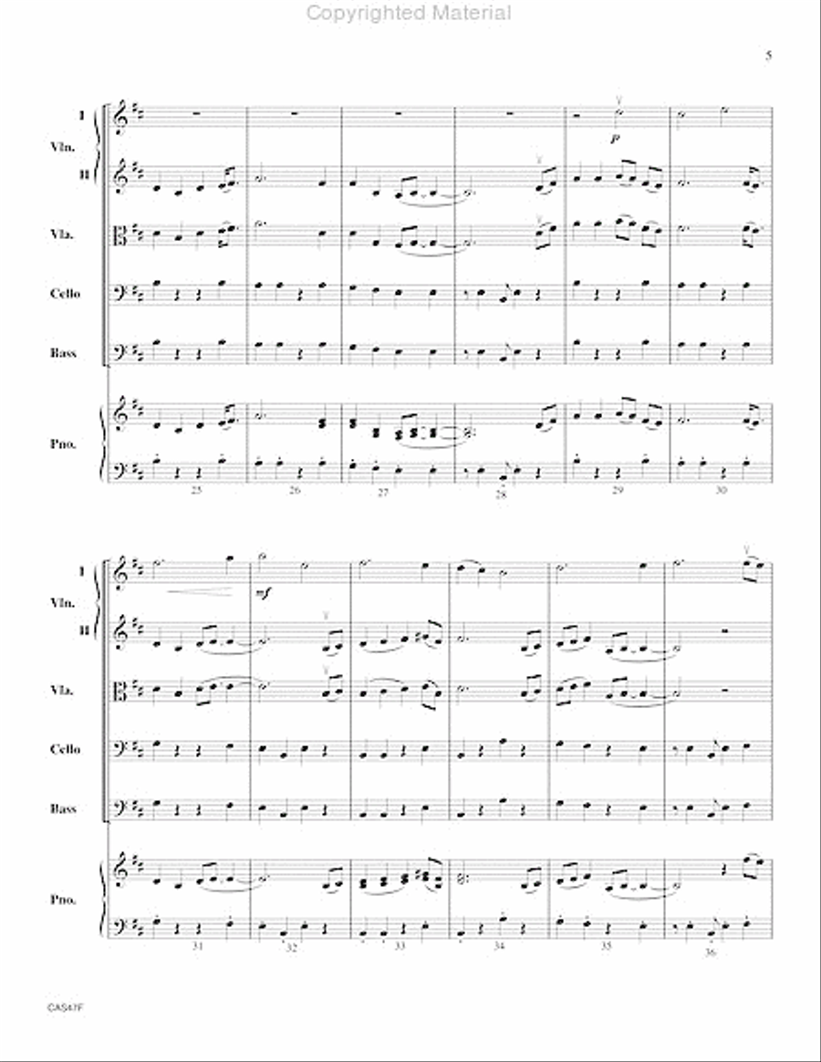 The Blacksmith String Orchestra scores gallery preview page 6