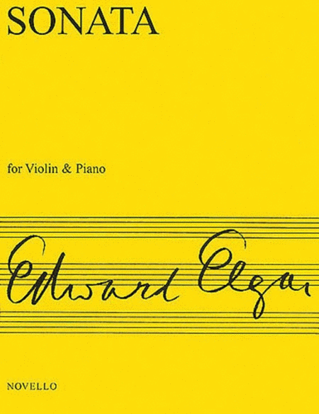 Elgar - Sonata For Violin/Piano