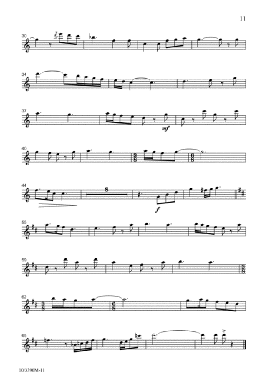 The Messiah Has Come 4-Part scores gallery preview page 11