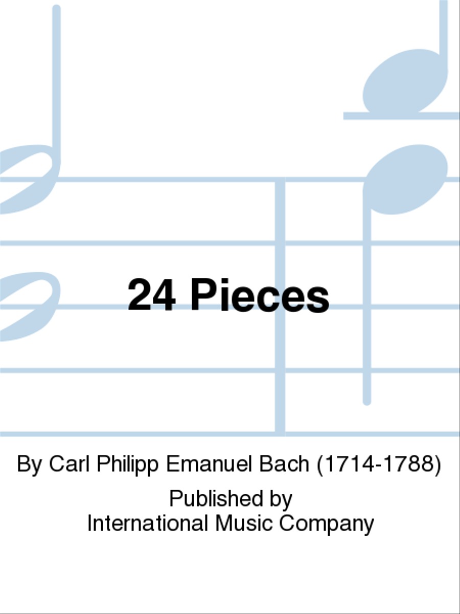 24 Pieces 24 Pieces Piano Solo scores gallery preview page 1
