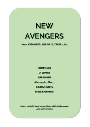 New Avengers-avengers: Age Of Ultron