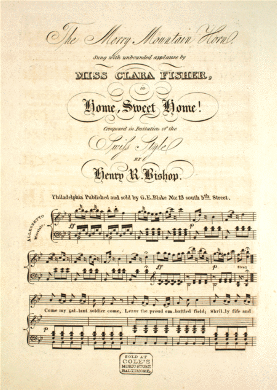 The Merry Mountain Horn Horn scores gallery preview page 1