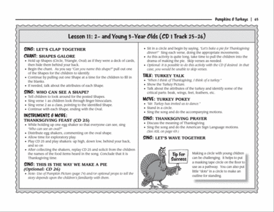 This Is Music! Preschool, Volume 1 CD scores gallery preview page 5