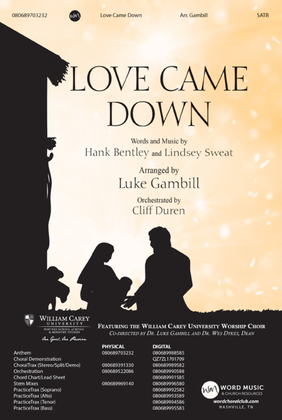 Book cover for Love Came Down - Anthem