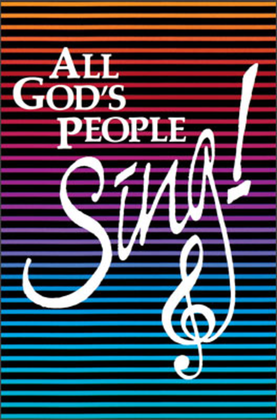 Book cover for All God's People Sing: soft cover