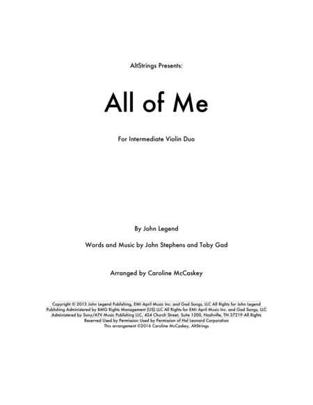 All Of Me