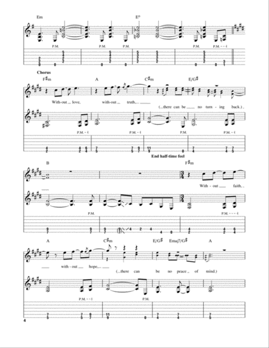 Fatal Tragedy Electric Guitar scores gallery preview page 4