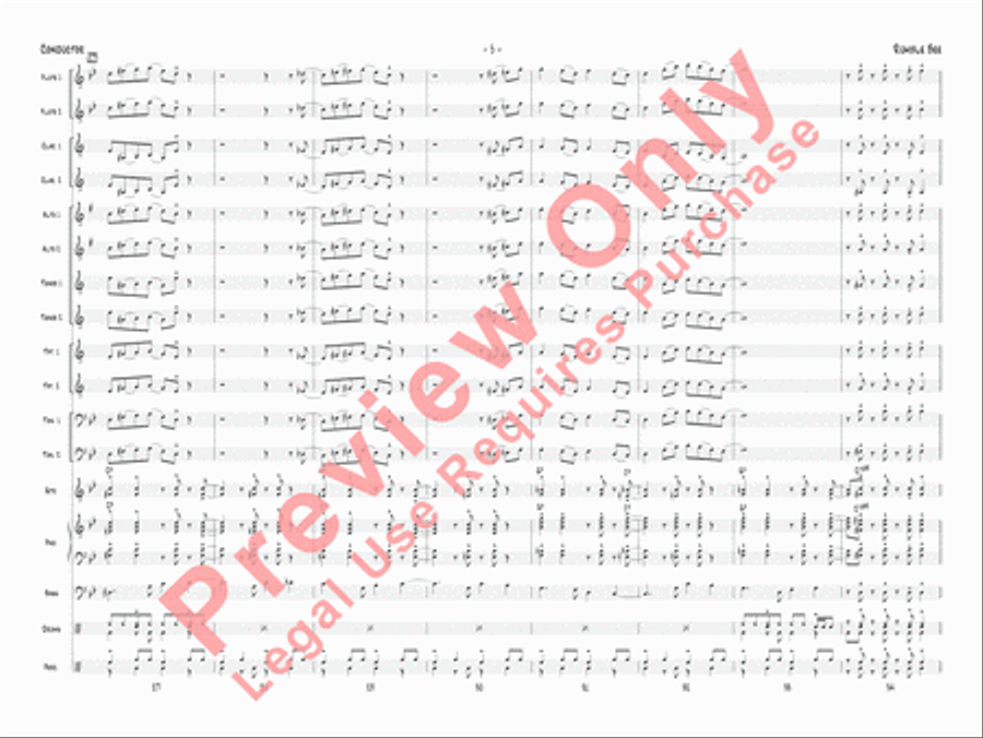 Rumble Bee Jazz Ensemble scores gallery preview page 8