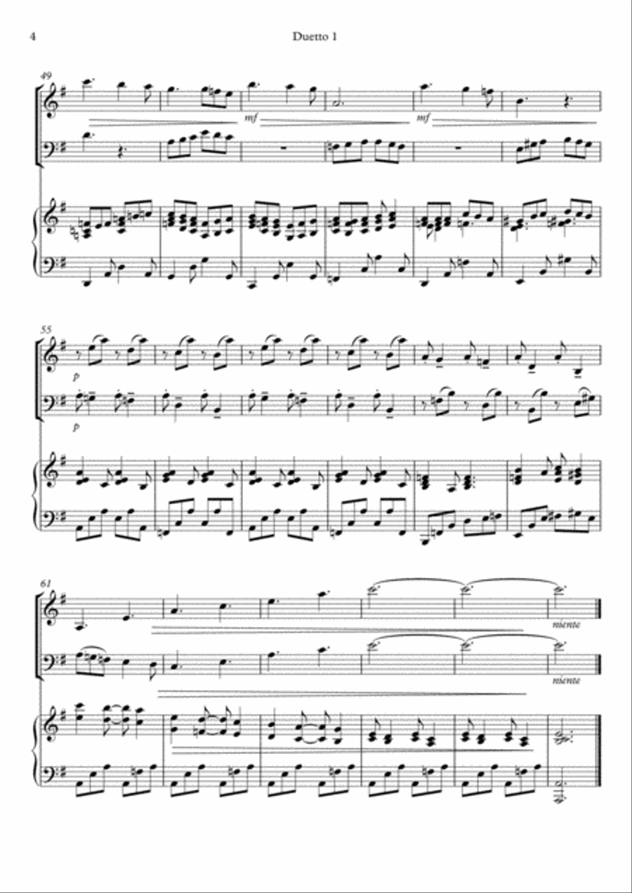 Duetto for Violin and Cello - Scriabin/Hankinson Piano Trio scores gallery preview page 4