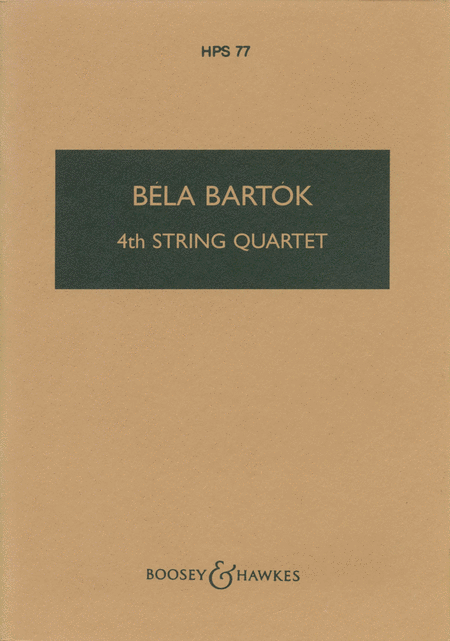 Bela Bartok: Fourth String Quartet (1928)