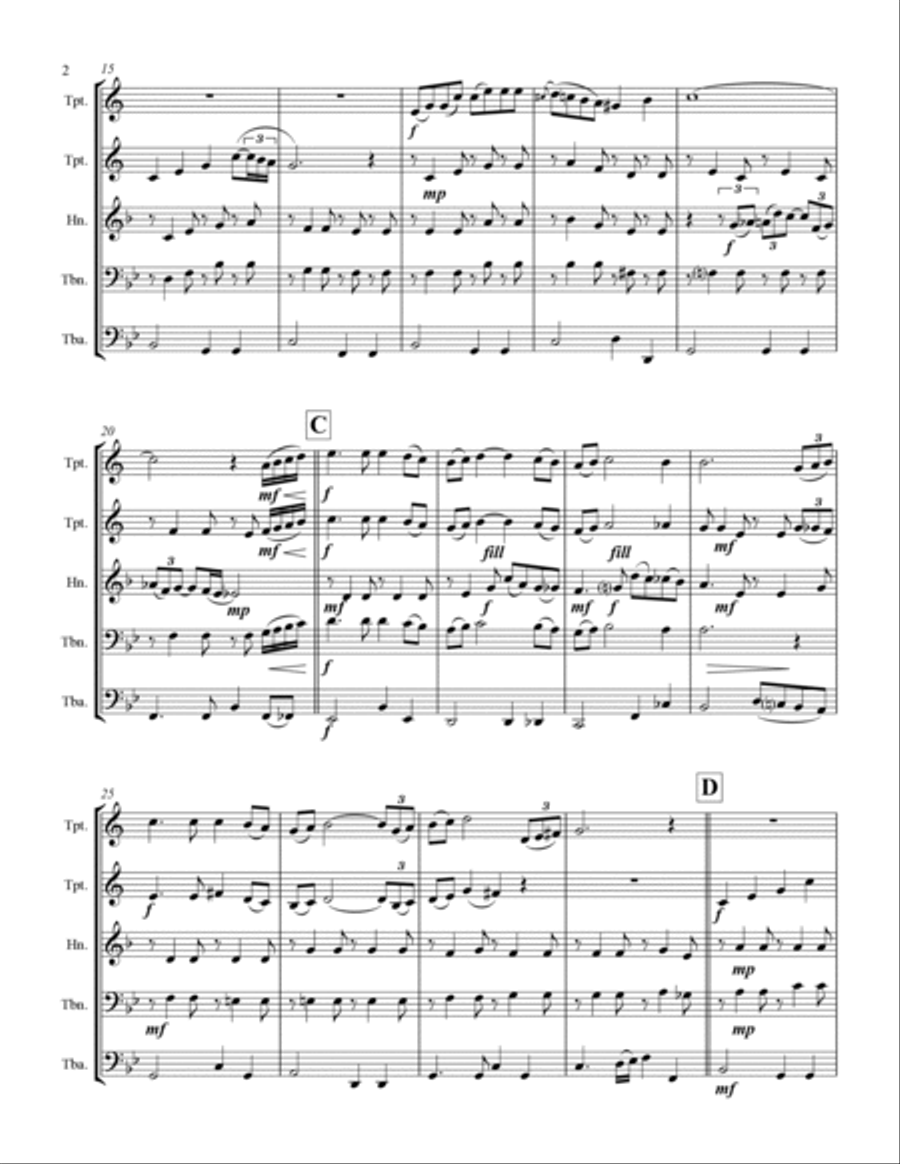 Have Yourself A Merry Little Christmas from MEET ME IN ST. LOUIS Horn scores gallery preview page 3