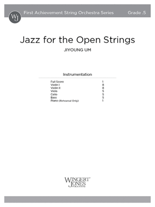 Book cover for Jazz for the Open Strings