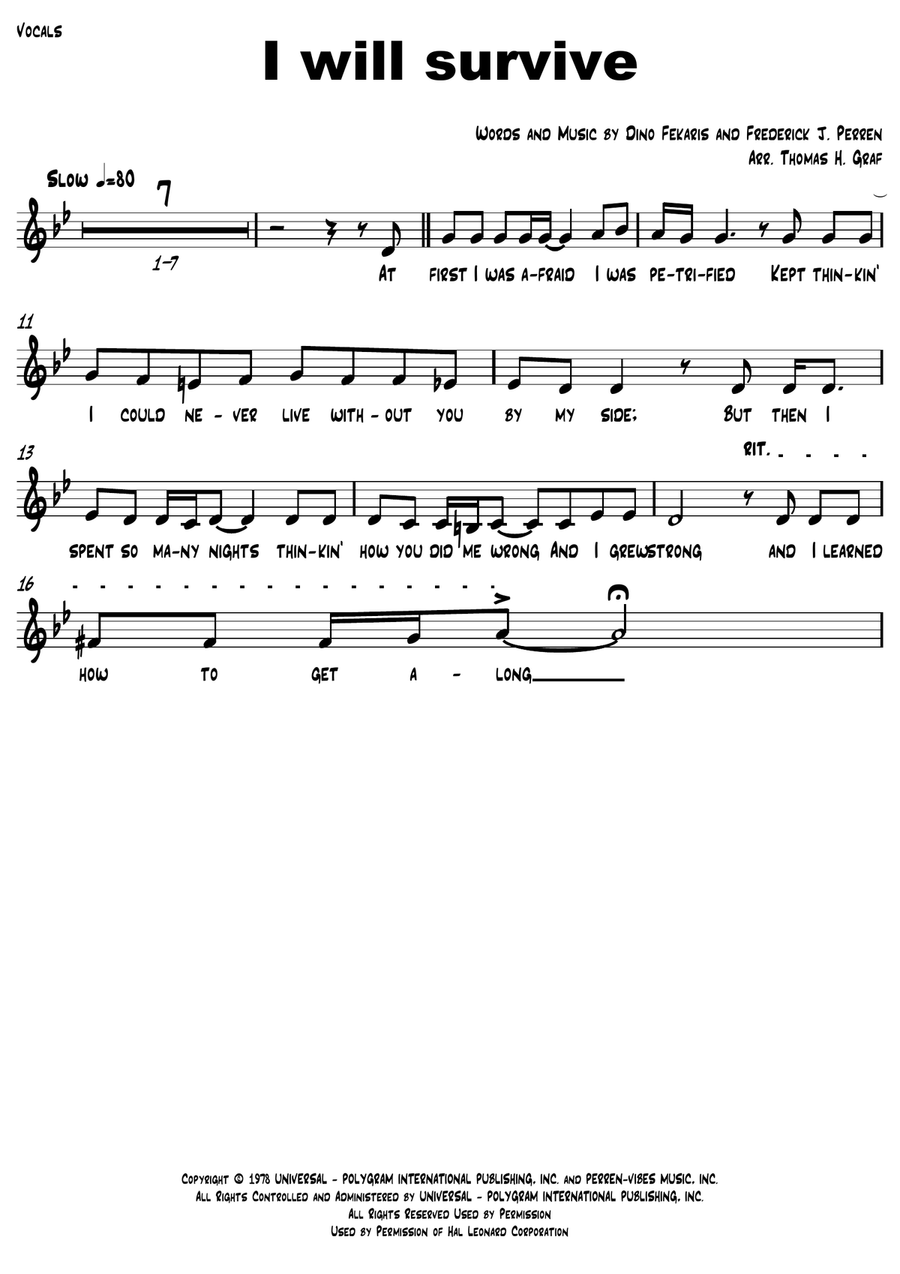 I Will Survive Jazz Ensemble scores gallery preview page 2