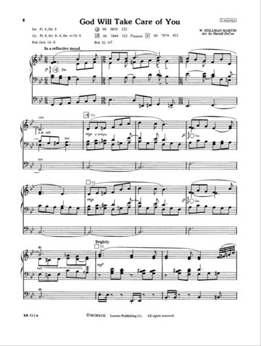 Grand Old Gospel Grand Old Gospel Organ Solo scores gallery preview page 6