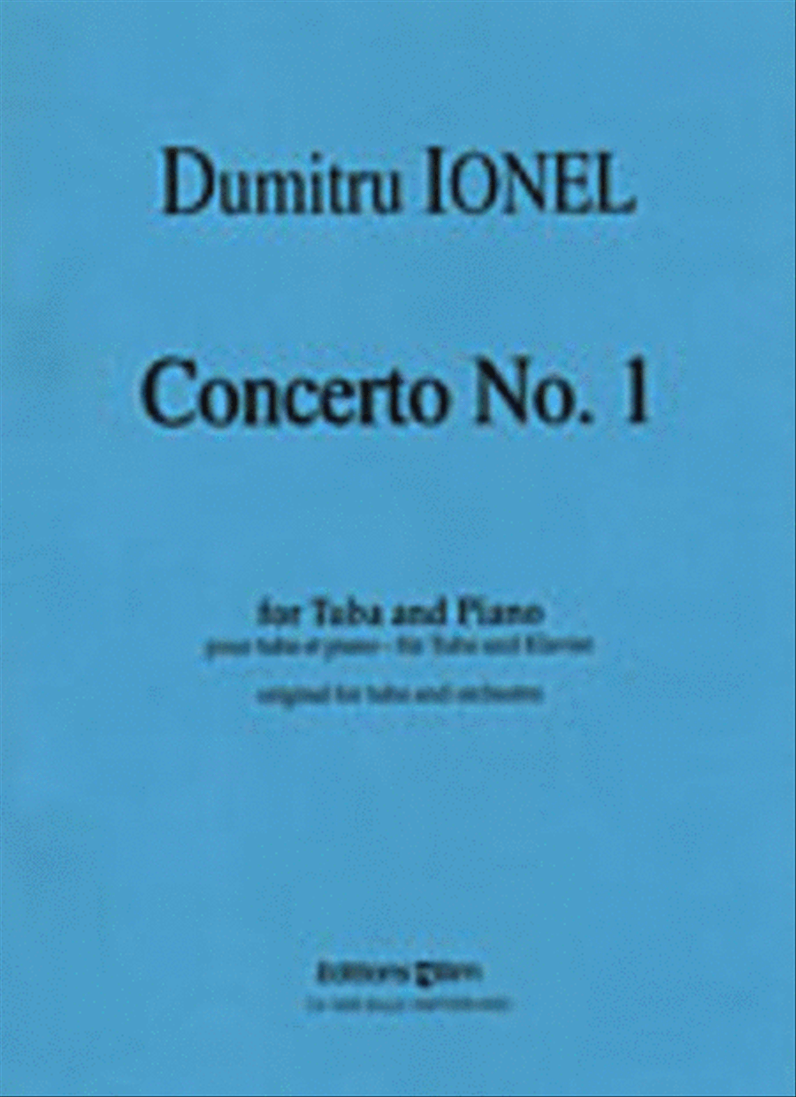 Concerto No 1 Tuba scores gallery preview page 1