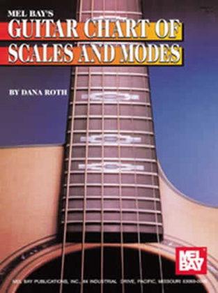Book cover for Guitar Chart of Scales and Modes