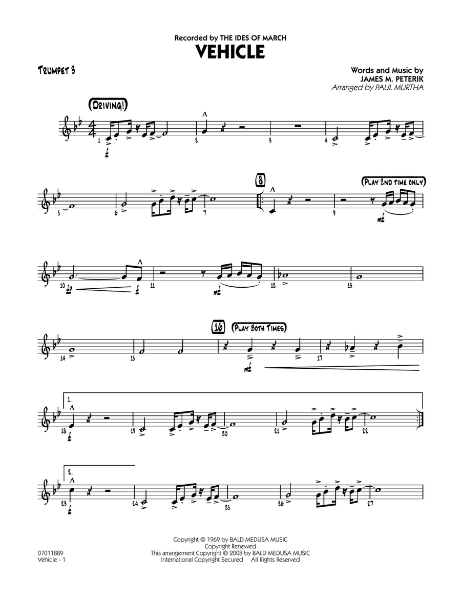 Vehicle - Trumpet 3