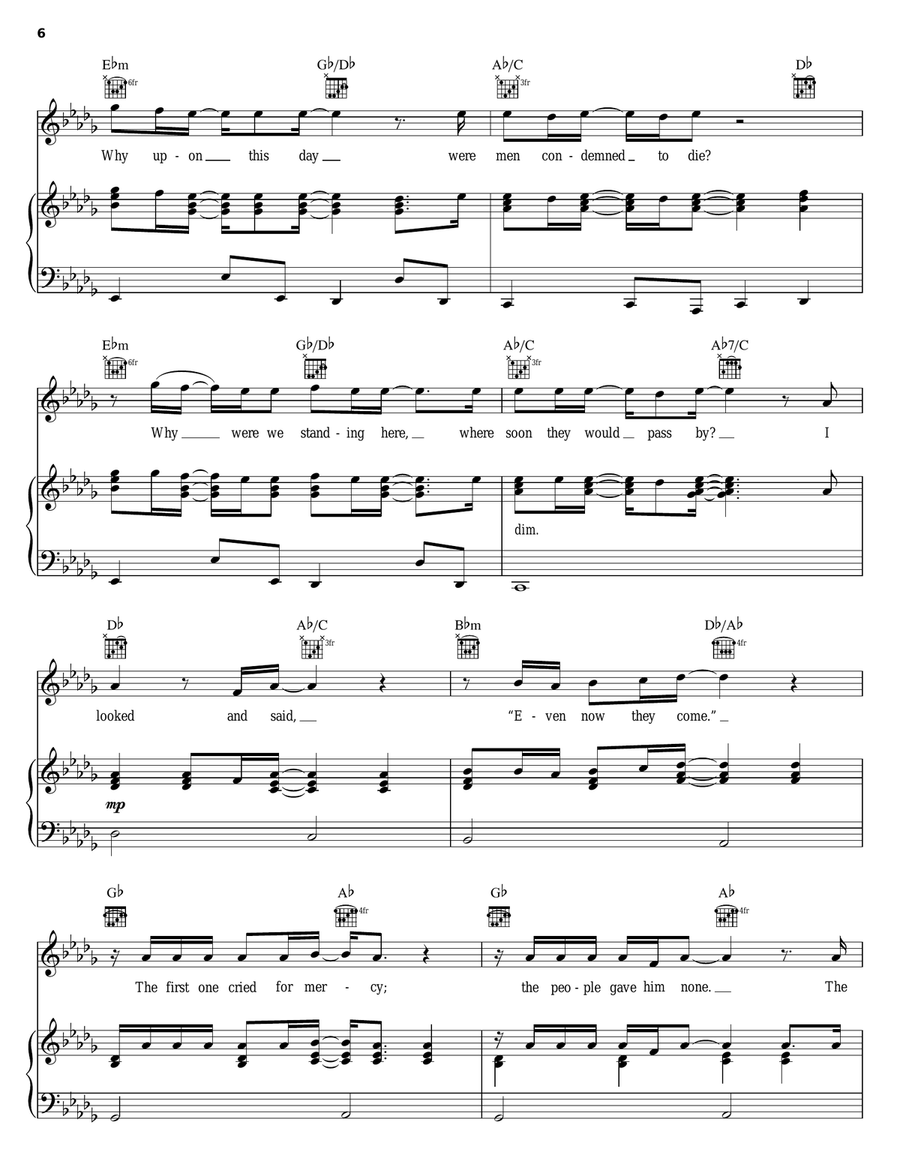 Watch The Lamb Watch The Lamb Acoustic Guitar scores gallery preview page 6
