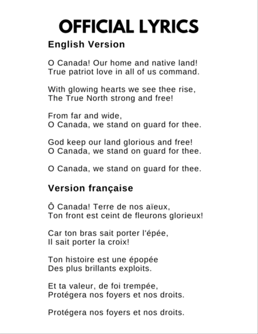 O Canada O Canada Brass Ensemble scores gallery preview page 3