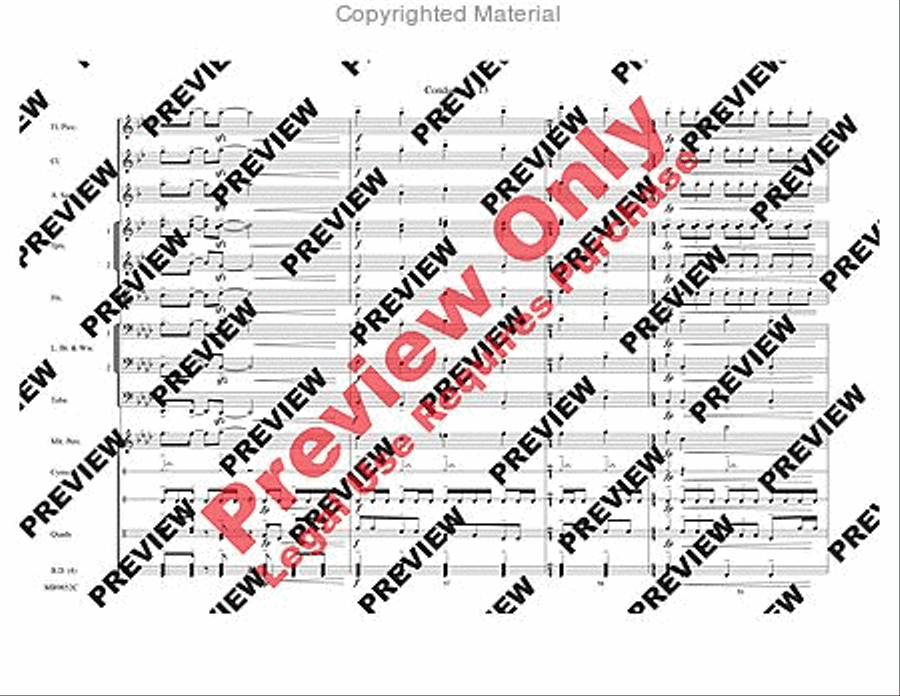 Fox Sports Themes Marching Band scores gallery preview page 14