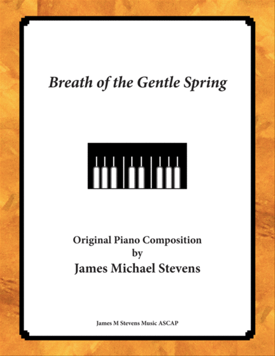 Breath of the Gentle Spring Piano Solo scores gallery preview page 1