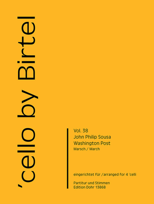 Book cover for Washington Post für vier Violoncelli -Marsch-