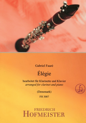 Book cover for Elegie op. 24