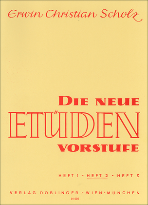 Book cover for Die neue Etudenvorstufe Band 2