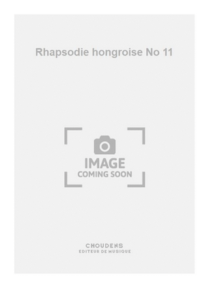 Book cover for Rhapsodie hongroise No 11