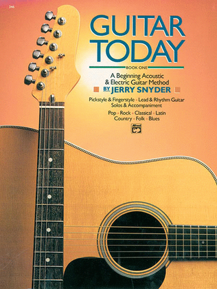 Book cover for Guitar Today, Book 1