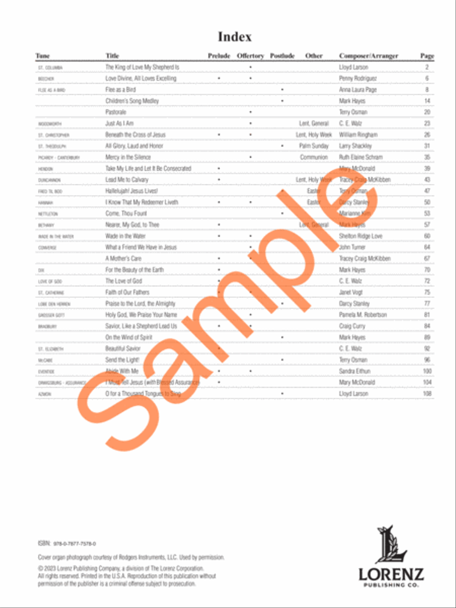 The Church Pianist's Library, Vol. 32 Piano Solo scores gallery preview page 2