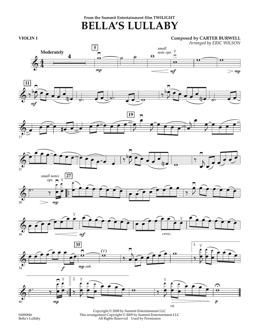 Bella's Lullaby (from 