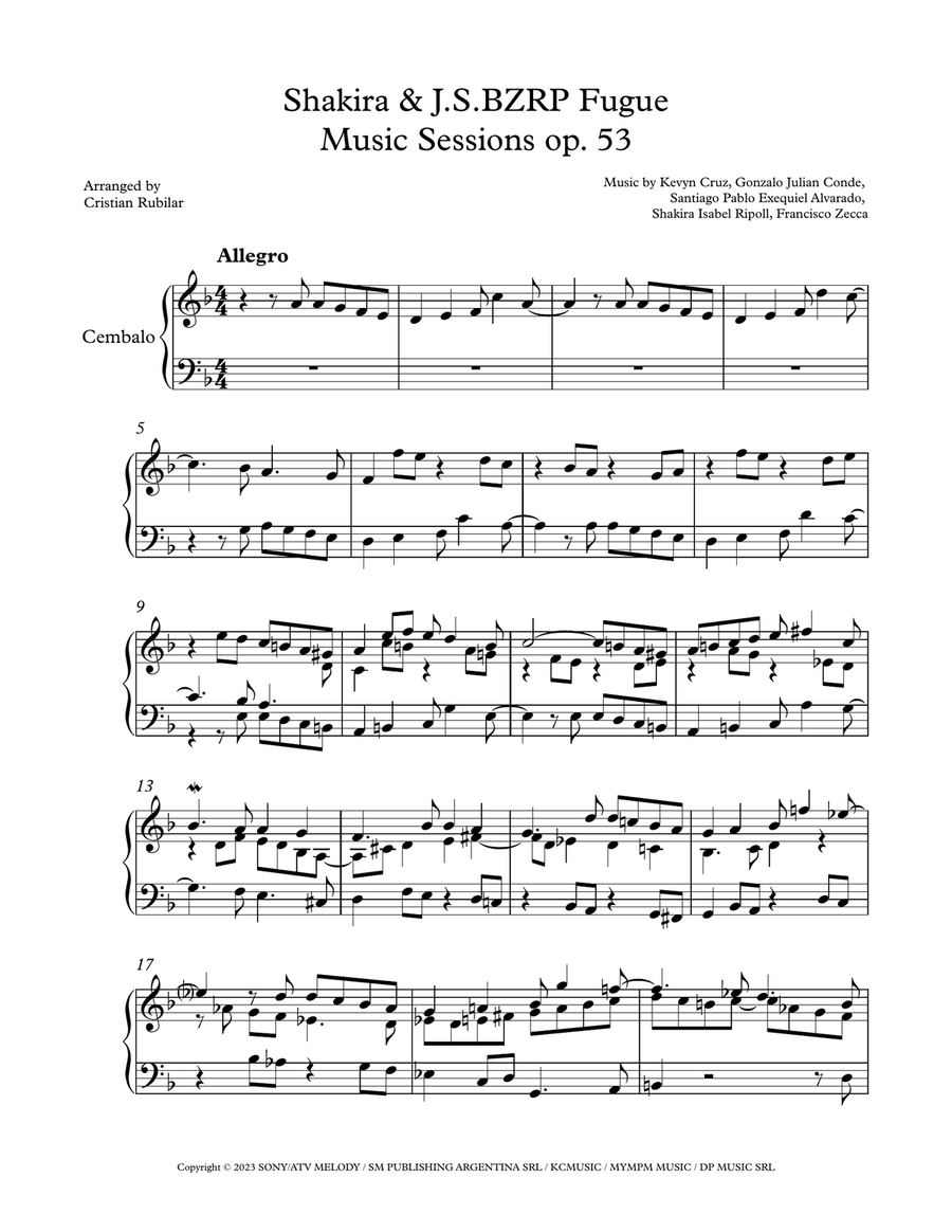 Shakira: Bzrp Music Sessions Vol. 53