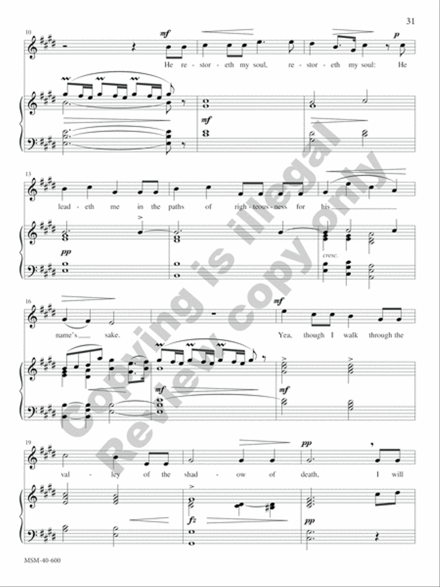 Seasons and Celebrations: General (Summer) High Voice scores gallery preview page 16