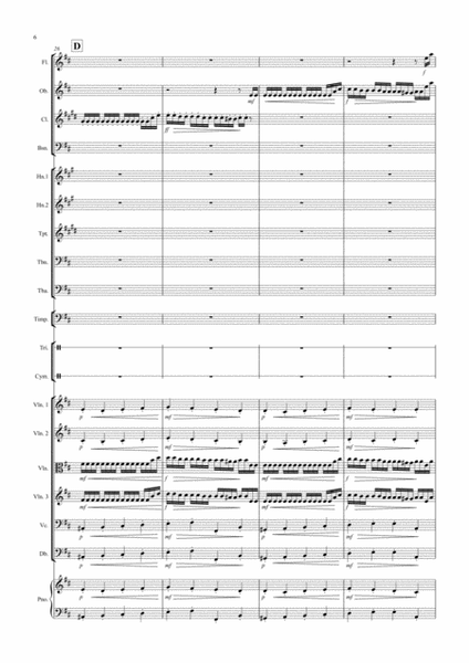 Miniature Overture (Fantasia from Nutcracker) for School Orchestra image number null