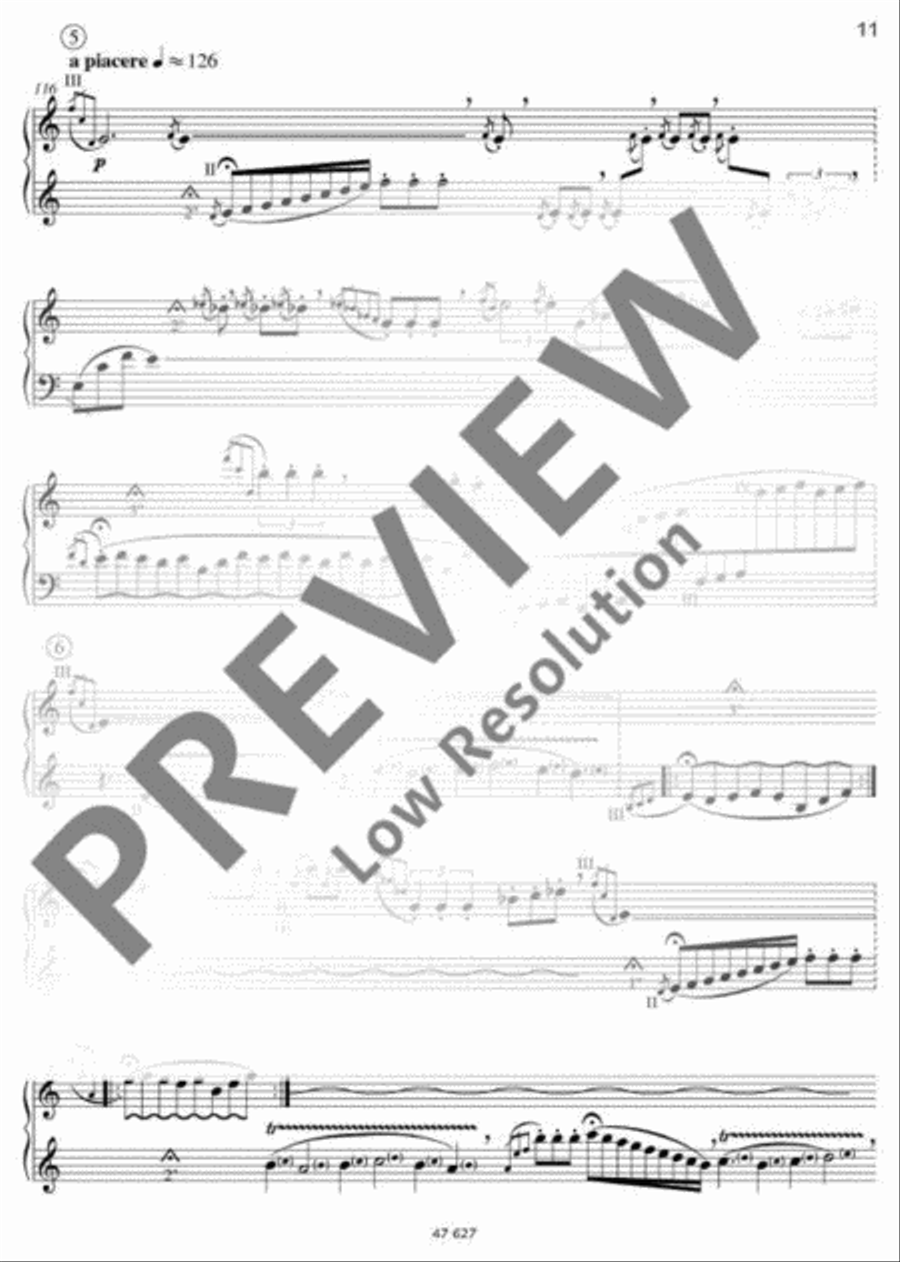 Cantus ad pacem Organ scores gallery preview page 12