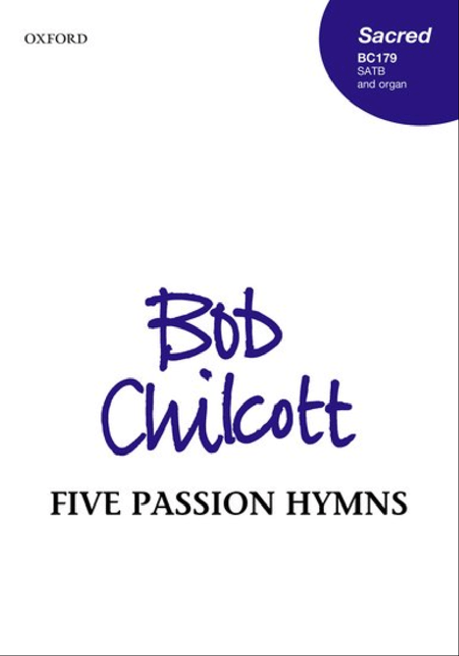 Five Passion Hymns 4-Part scores gallery preview page 1