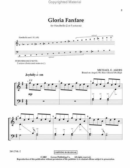 Gloria Fanfare image number null