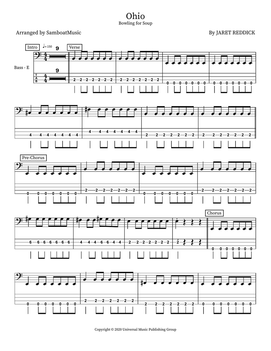 Ohio Acoustic Guitar scores gallery preview page 1