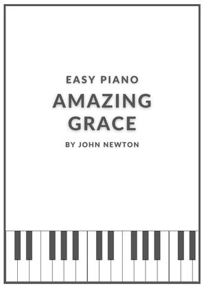 Book cover for Amazing Grace Easy Piano