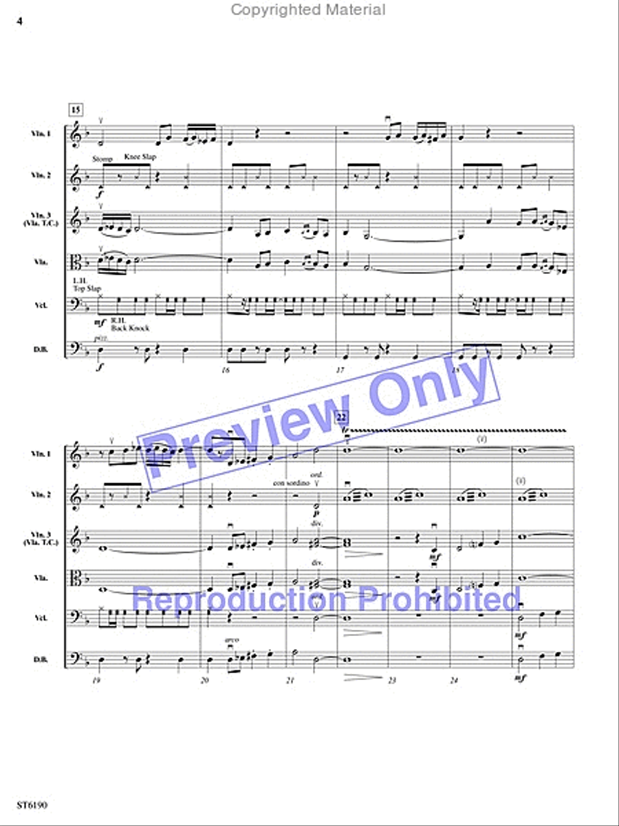 Lion City String Orchestra scores gallery preview page 3