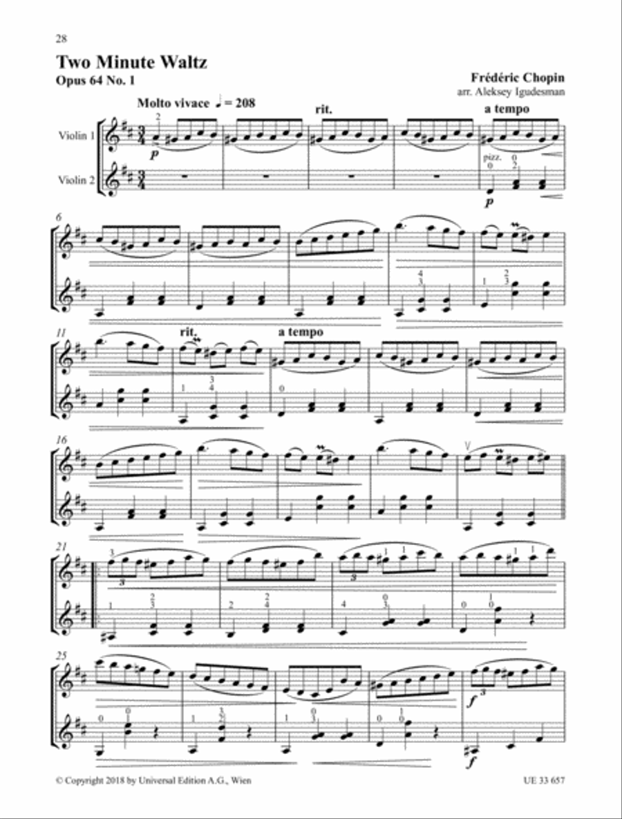 Waltz & More Violin scores gallery preview page 9