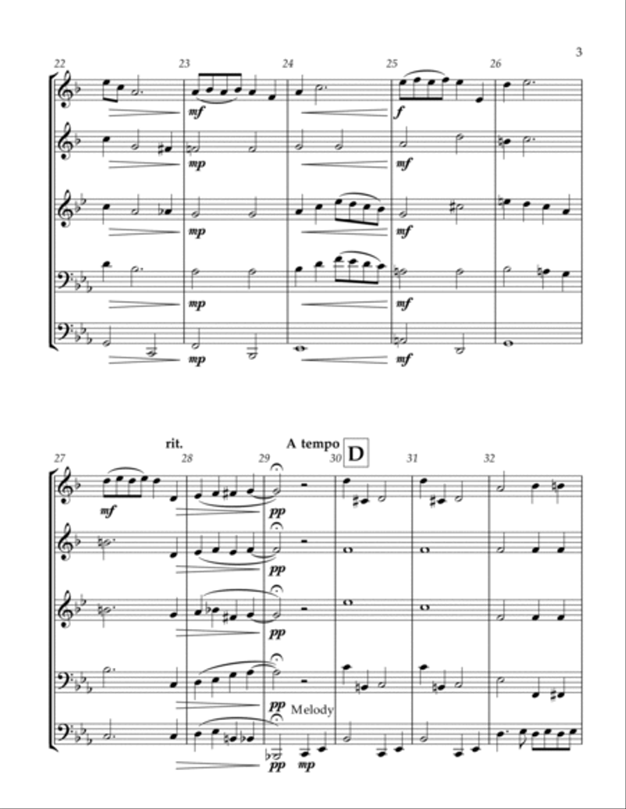 Pure Imagination Pure Imagination Brass Ensemble scores gallery preview page 3