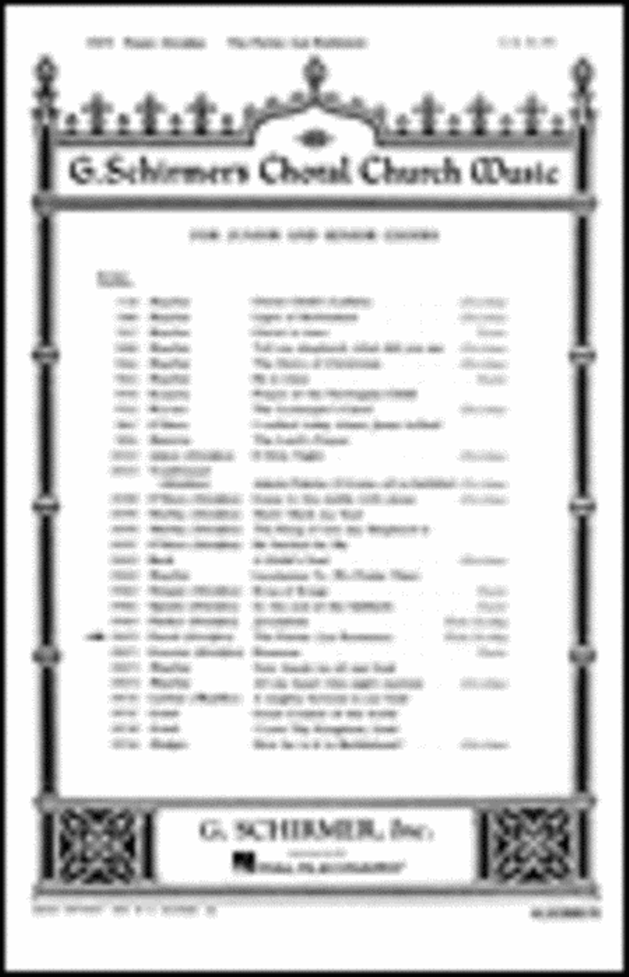 Palms Les Rameaux 4-Part scores gallery preview page 1