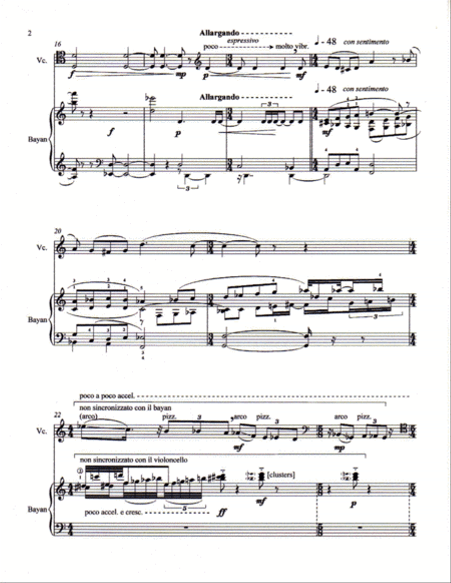 [Cameron-Wolfe] Roerich Rhapsody - Liason II String Duet scores gallery preview page 6