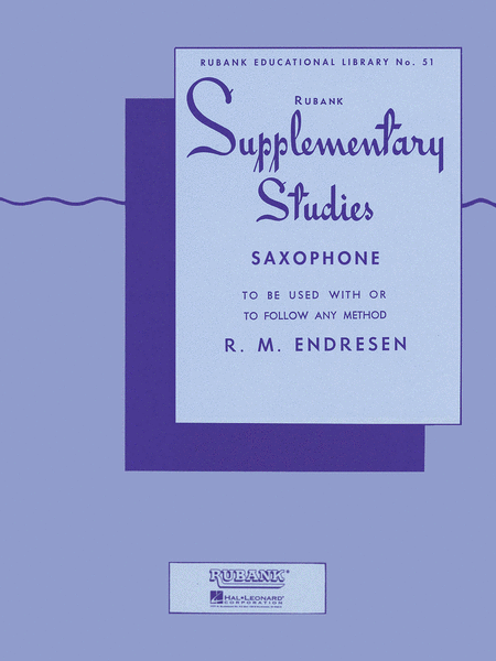 Supplementary Studies (Alto Sax)