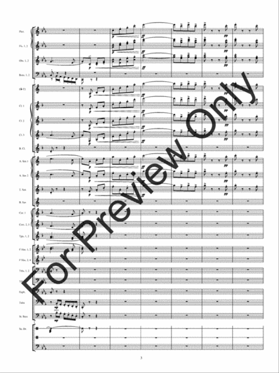 Inglesina The Little English Girl (Score) Concert Band scores gallery preview page 6